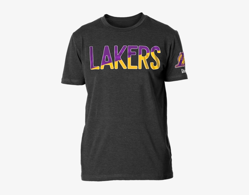 Los Angeles Lakers Split Logo T-shirt - Levi's Fille, transparent png #4391450