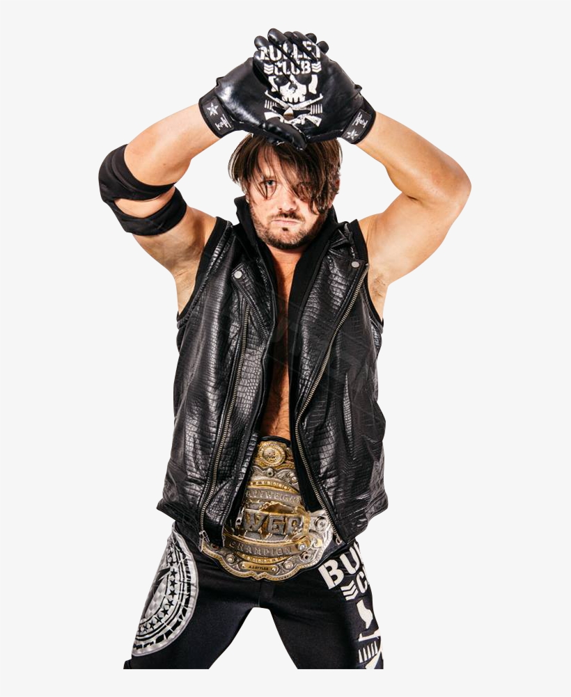 Aj Styles Bullet Club Iwgp Champion Png By Ambriegnsasylum16 - Bullet Club, transparent png #4391673