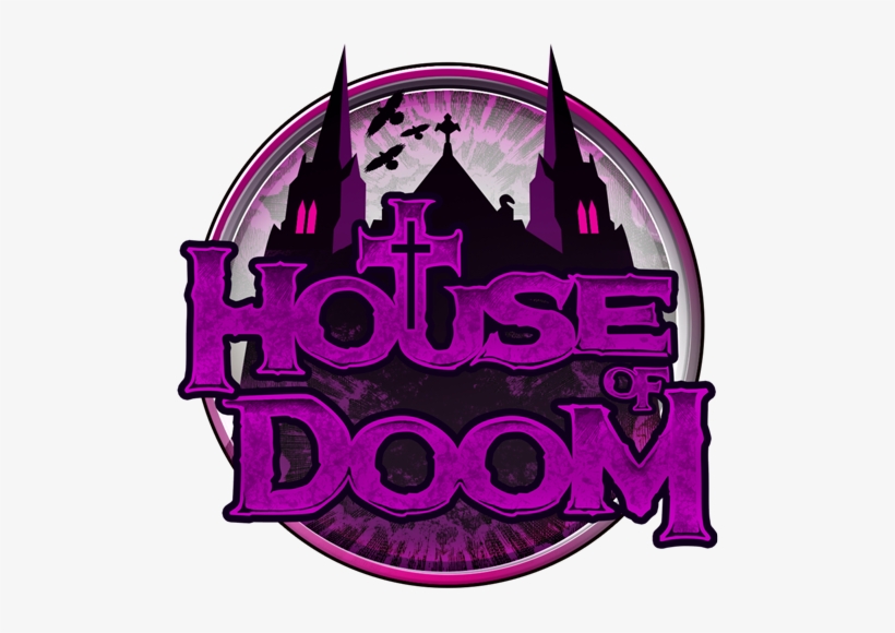 House Of Doom - House Of Doom Slots Logo, transparent png #4391746