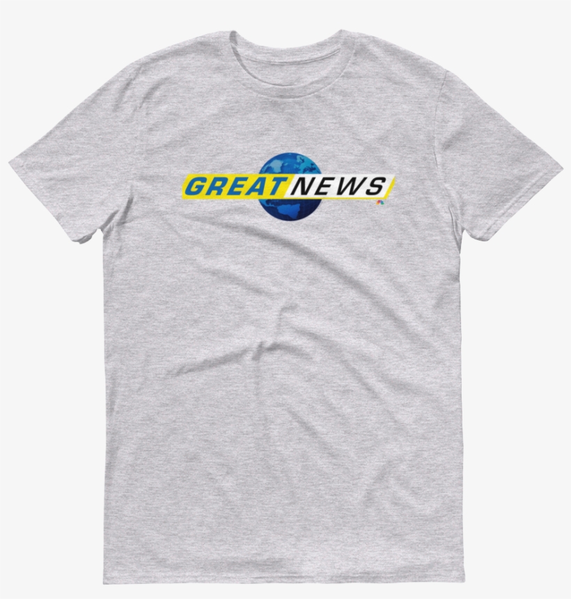 Best Seller Great News Globe Men's Short Sleeve T-shirt - Shirt, transparent png #4391957