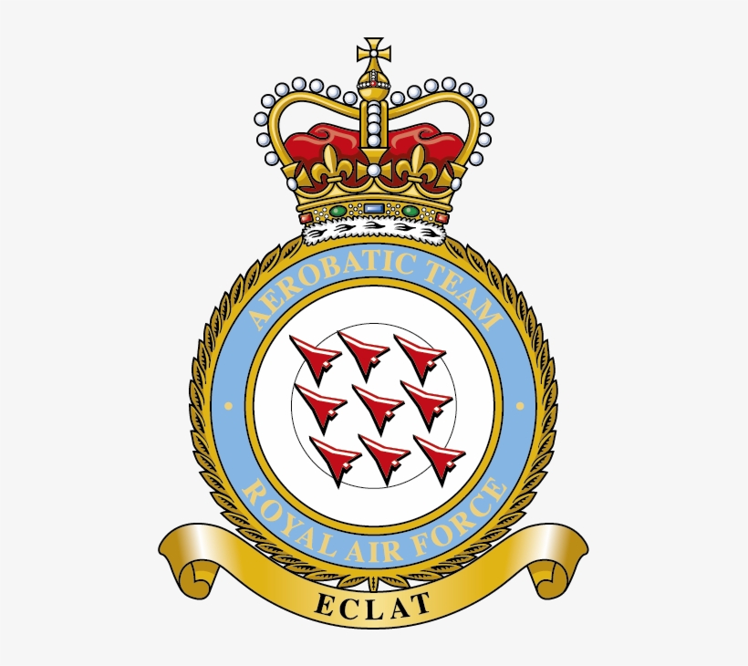About - Raf Red Arrows Logo, transparent png #4392357