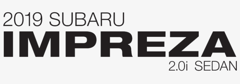 2019 Subaru Impreza - Subaru, transparent png #4392389