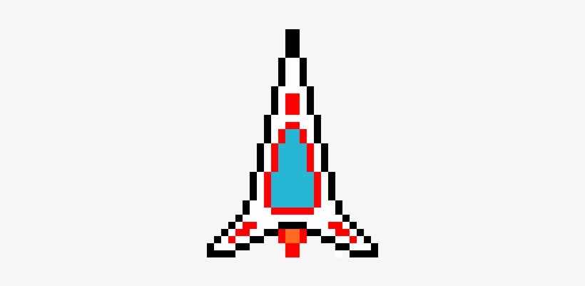 Pixel Spaceship Png - Pixel Spaceship, transparent png #4392668