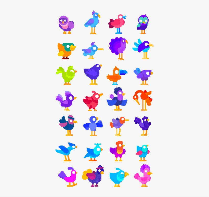 Inanutshell Kurzgesagt Patreon Bird Army - Kurzgesagt All Birds, transparent png #4392814