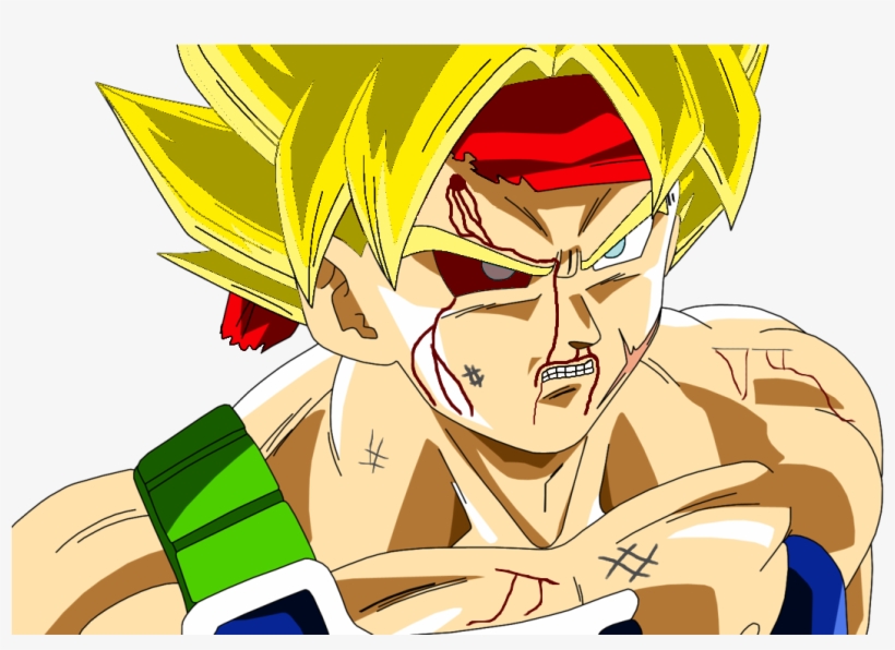 Looks Like Super Saiyan Wasn't Enough - Bardock Super Saiyan, transparent png #4393191
