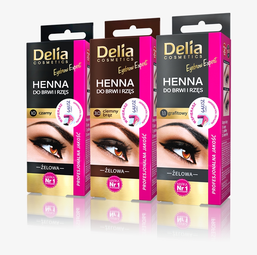 Eyebrow & Eyelash Gel Tint - Delia Cosmetics Eyebrow Tint Gel - Brown 2x15ml/0.50fl.oz., transparent png #4393403