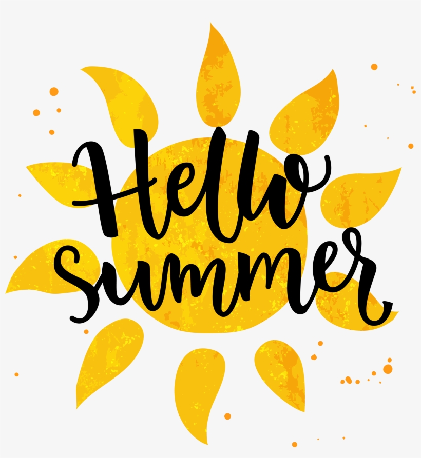 Summer Has Traditionally Been The Busiest Season Of - Sun Typography, transparent png #4393513
