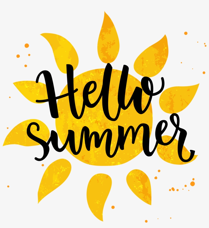 Summer Has Traditionally Been The Busiest Season Of - Sun Typography, transparent png #4393513