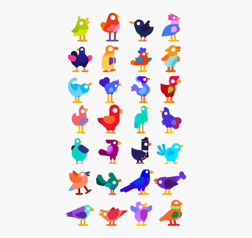 Inanutshell Kurzgesagt Patreon Bird Army - Kurzgesagt All Birds, transparent png #4393826