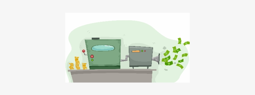 Automation-square - Money Machine Animation, transparent png #4394101