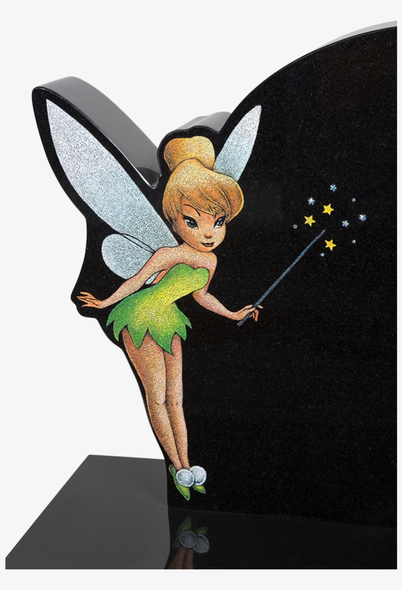 Tinkerbell Headstone - Fairy Headstone, transparent png #4394337
