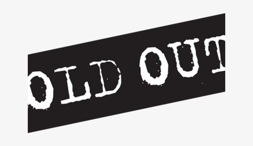 Sold Out, transparent png #4394525
