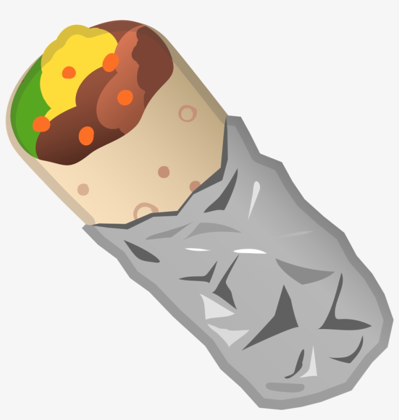 Download Svg Download Png - Burrito Png Icon, transparent png #4394600