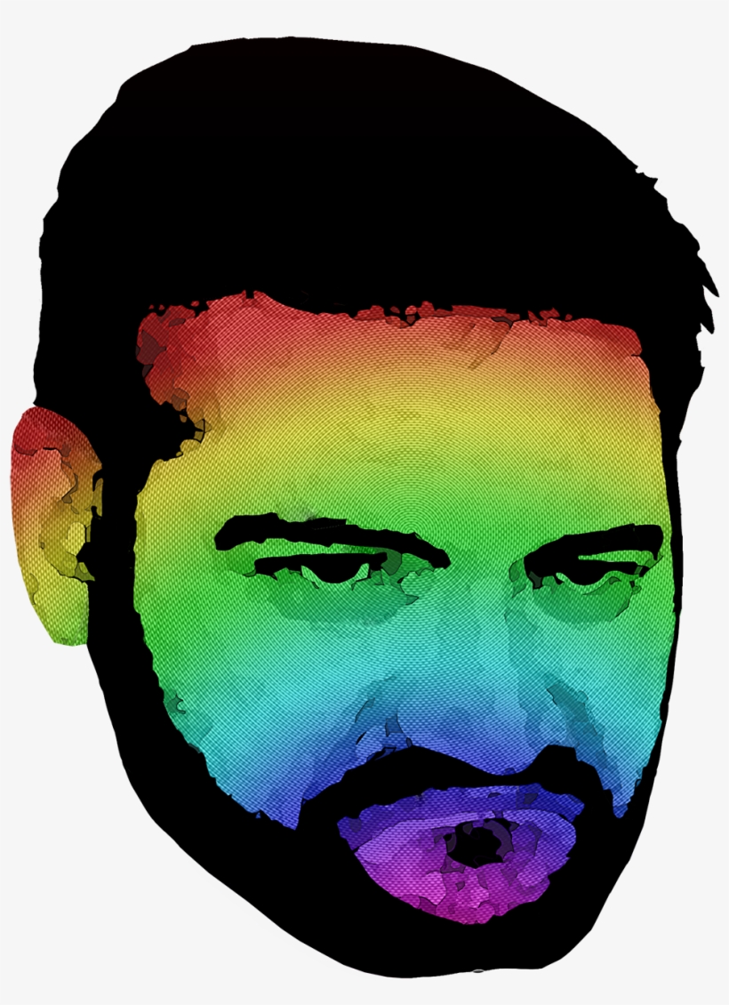 Fan Art Rainbow Adam - Illustration, transparent png #4395072