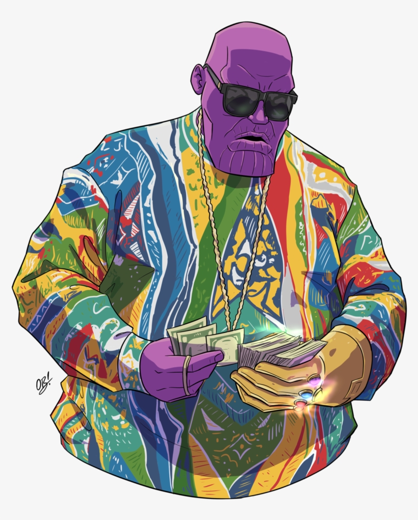 thanos biggie shirt