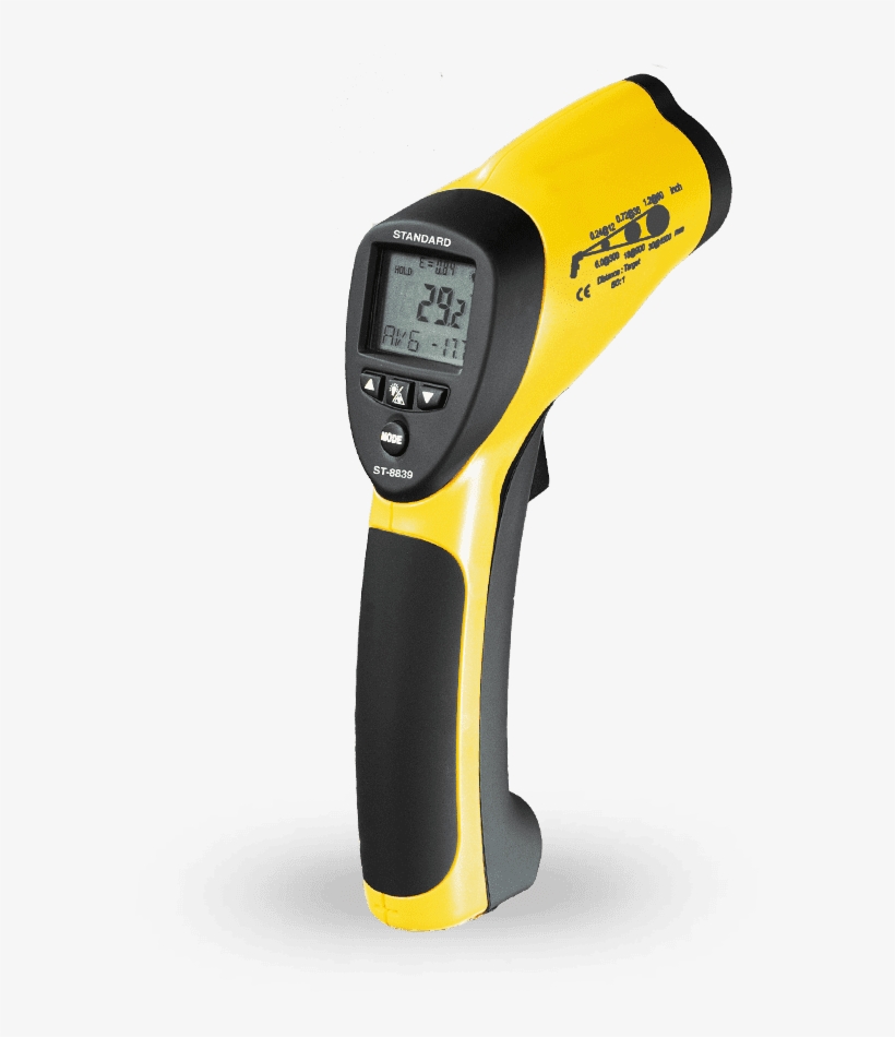 Cem Dt-8839 Professional 50:1 Ir Laser Thermometer, transparent png #4395472
