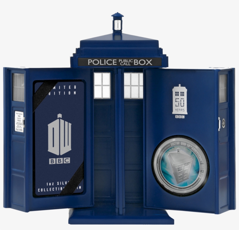 Doctor Who 50th Anniversary 1oz Silver Coin - Doctor Who Be Extraordinary, transparent png #4395618