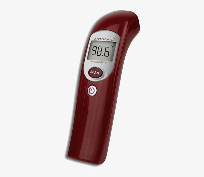 Advocate Non-contact Infrared Thermometer - Advocate Non-contact Infrared Thermometer - 1 Thermometer, transparent png #4395750