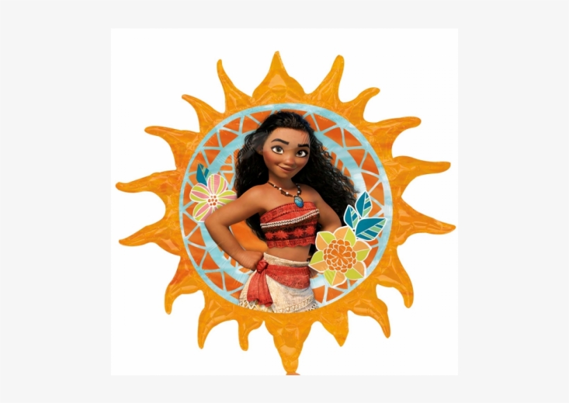 Disney Moana Supershape Foil Balloon, transparent png #4396042