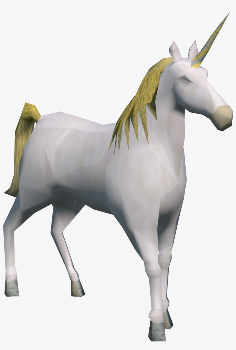 Runescape Unicorn, transparent png #4396384