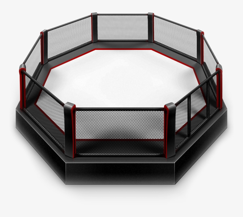 Mma Octagon Png - Клетка Мма, transparent png #4396599