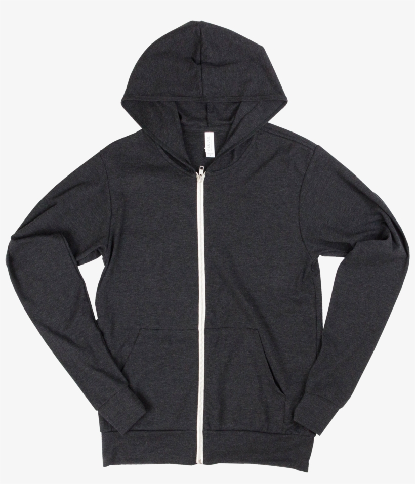 Charcoal Black Triblend Canvas 3939 - Hogwarts Universal Japan Hoodie, transparent png #4396688