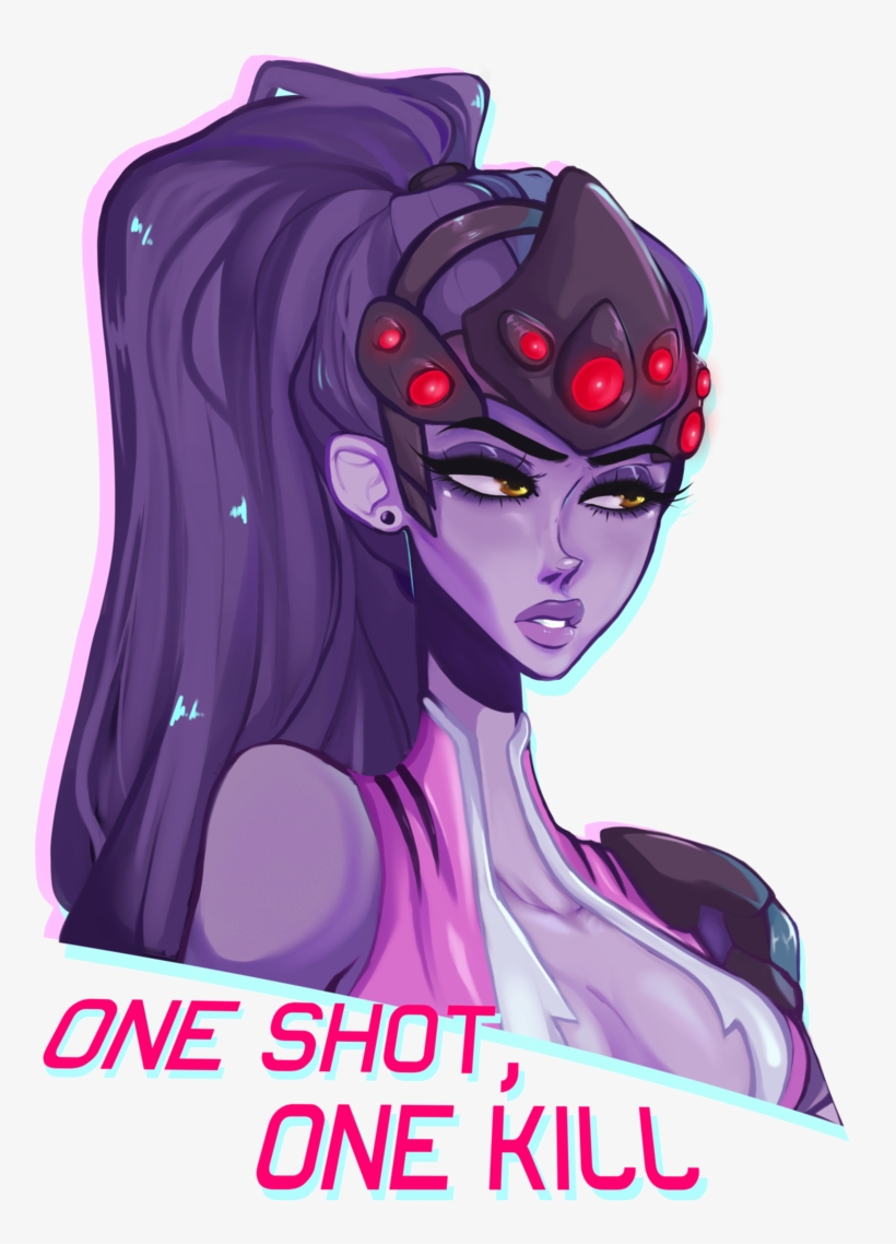 28 Dec - Widowmaker Overwatch, transparent png #4398122