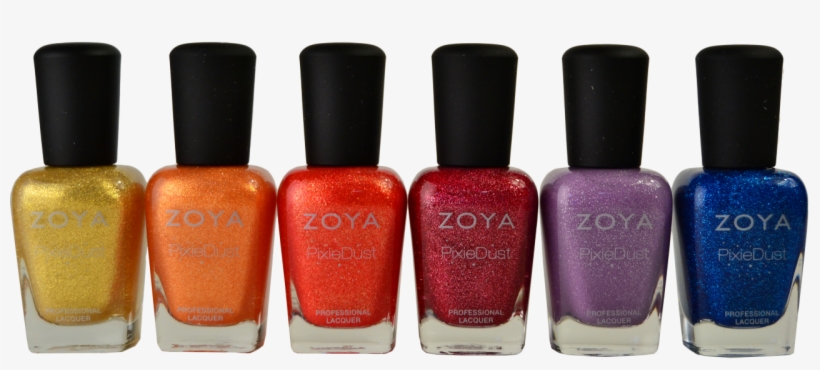 6 Pc Summer Pixie Dust Collection By Zoya - Nail Polish Canada, transparent png #4398230