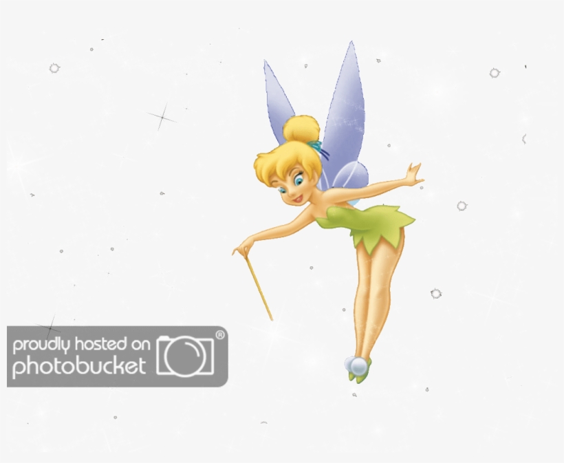 Tinkerbell With Her Wand, transparent png #4398272