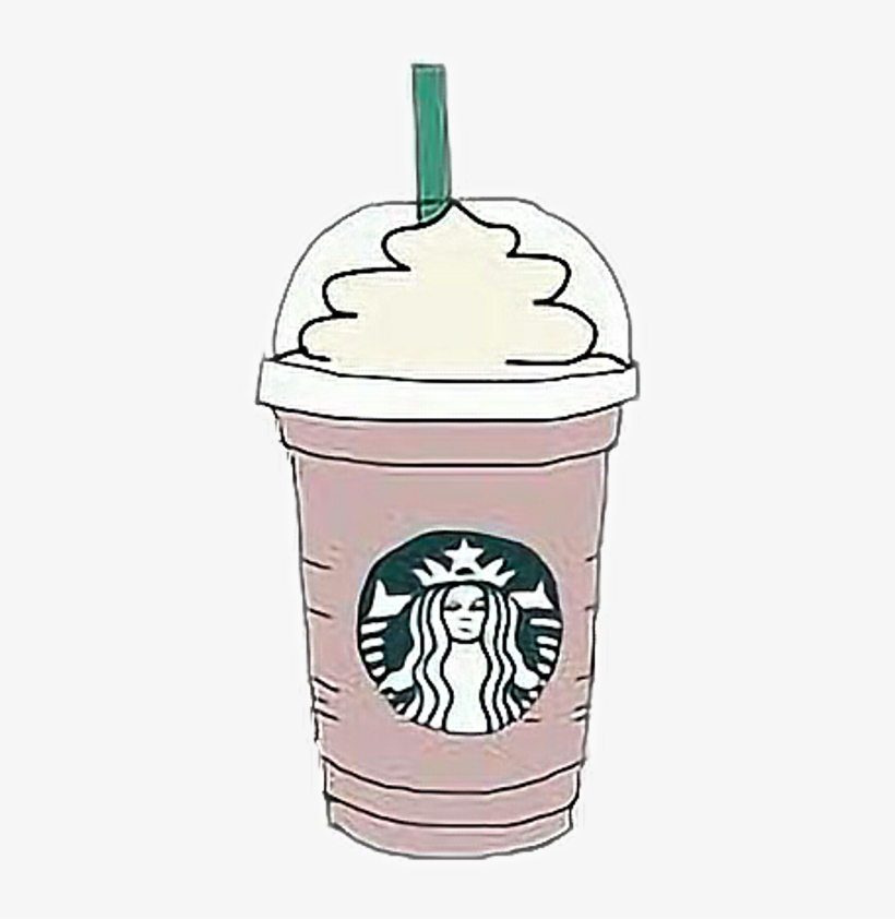 Cute Tumblr Starbucks Png, transparent png #4398308