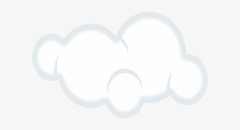 Small - White Cloud Vector Png, transparent png #4398886