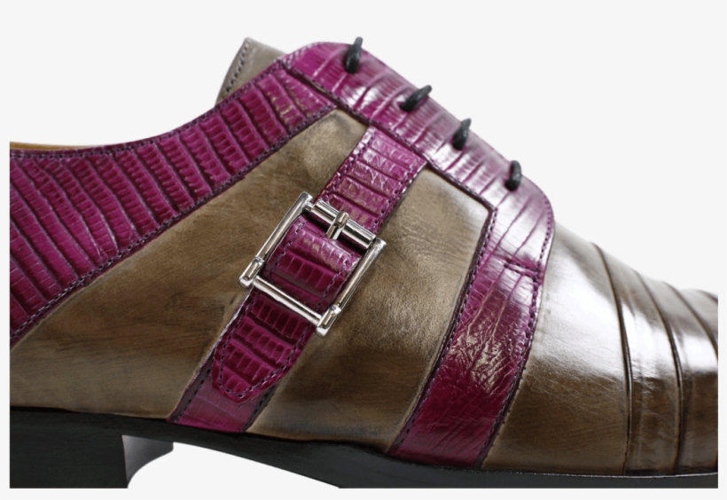 Derby Shoes Ricky 2 Guana Crust Eggplant Smoke Ls Black - Derbies Melvin & Hamilton Ricky 2 Guana Crust Eggplant, transparent png #4399217
