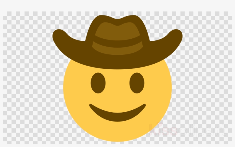 Discord Cowboy Emoji Clipart Emoji Cowboy Hat Discord - Emoji Do Whatsapp Png, transparent png #4399310