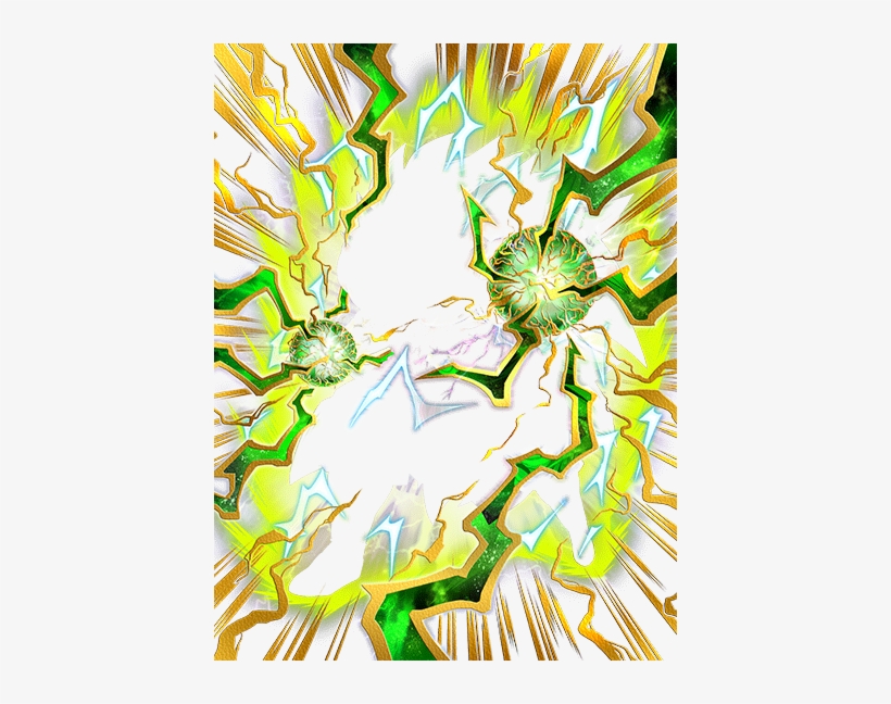 Effect For Super Saiyan 3 Broly - Broly, transparent png #4399407