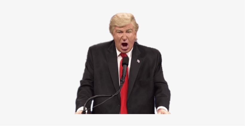 Alec Baldwin Donald Trump's Press Conference - Donald Trump, transparent png #4399473