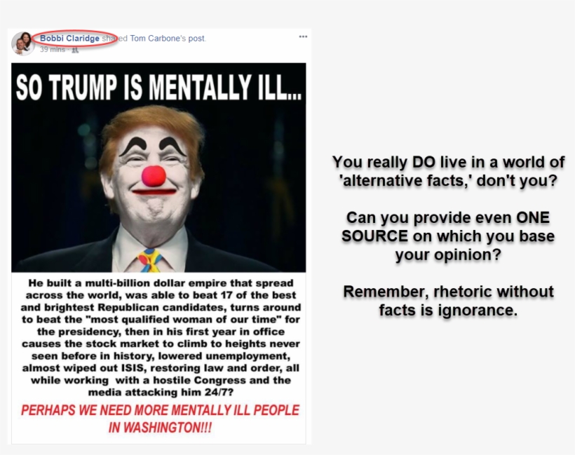 How Does Donald Trump Handle The Stress Of Being The - Elect A Clown, Expect A Circus - Anti-trump, Anti-gop, transparent png #4399511