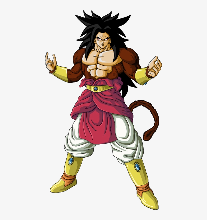 Clip Free Download Image Ssj Png Z - Broly 4, transparent png #4399515