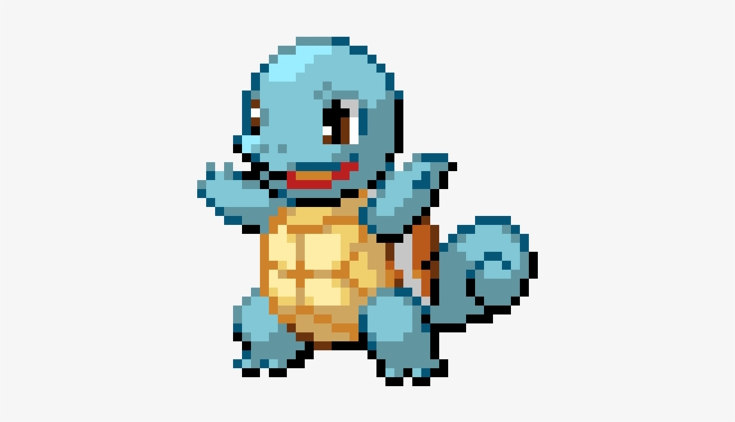Squirtle - Pokemon Squirtle Sprite, transparent png #4399737