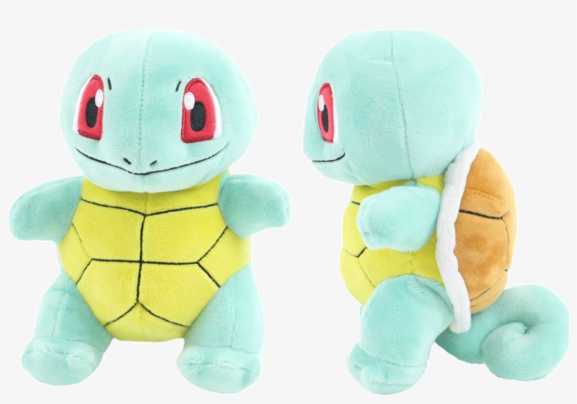 Squirtle 18cm Plush - Stuffed Toy, transparent png #4399801