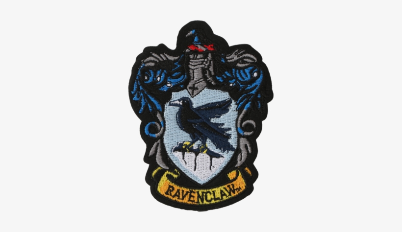 Ravenclaw Crest Embroidered Patch - Ravenclaw Logo Transparent, transparent png #440479
