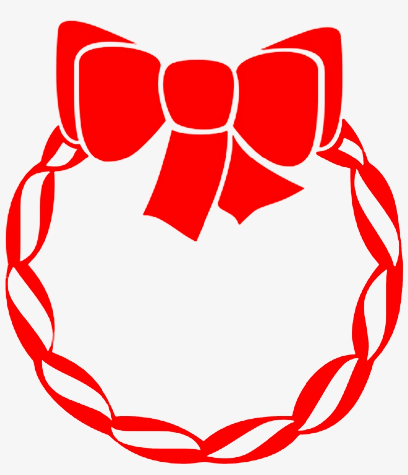 Happy New Year - Christmas Wreath Clipart, transparent png #440481