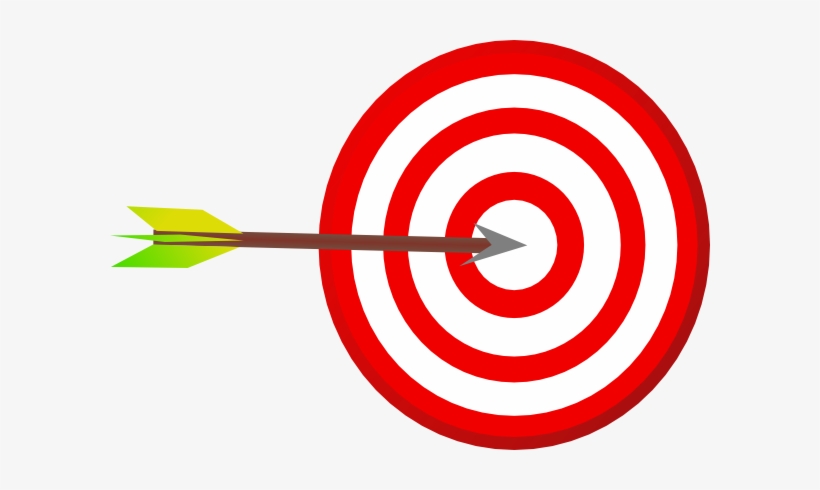 Archery Bow And Arrow Clipart - Arrow And Target Png, transparent png #440546