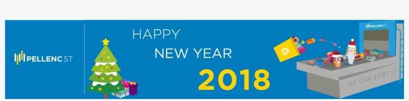 Happy New Year From Pellenc St - Majorelle Blue, transparent png #440590