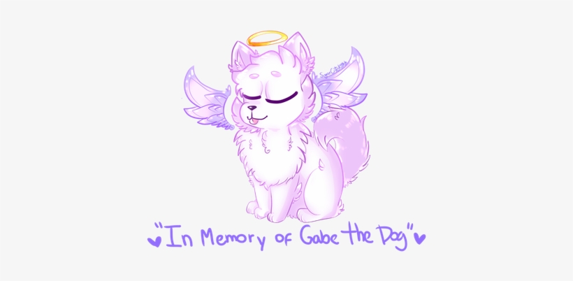 In Memory Of Gabe The Dog By Sugarcutekitteh-daxdn21 - Dog, transparent png #440615