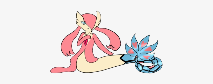 Gardevoir/milotic “these Pokemon Absolutley Love Contests - Cartoon, transparent png #440665