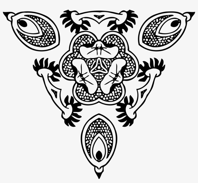Black And White Triangle Visual Arts Shape Abstract - Abstract Art ...