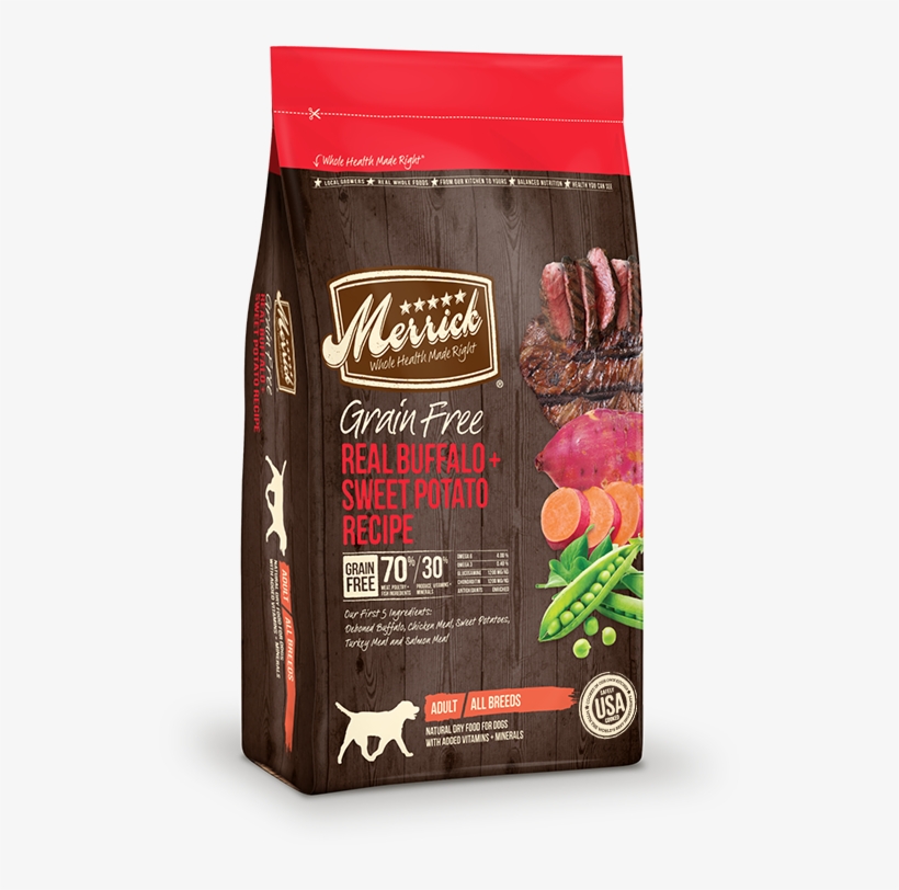 Merrick Grain Free Recipes - Merrick Grain Free Real Lamb Sweet Potato Recipe Dry, transparent png #441330
