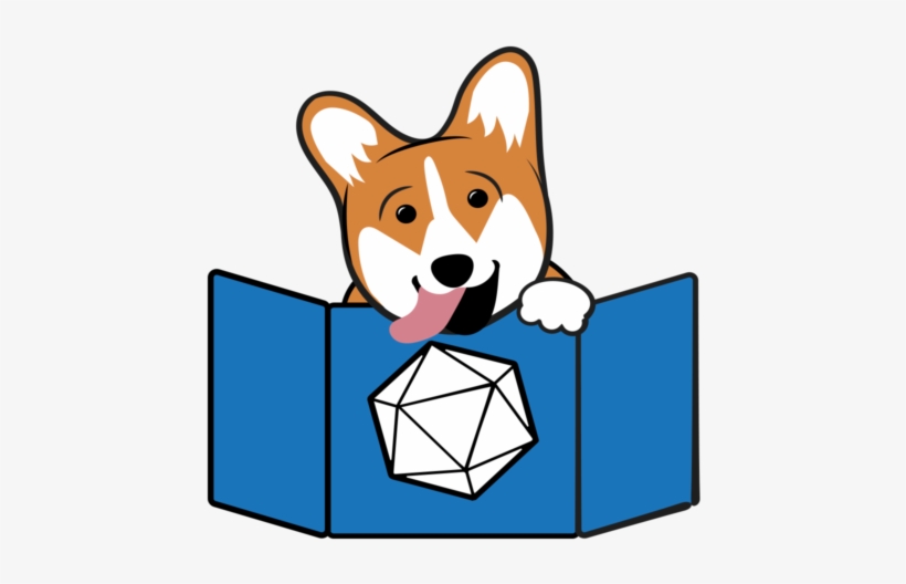 Dire Corgi By Gabriel Jewell - Cartoon, transparent png #441380