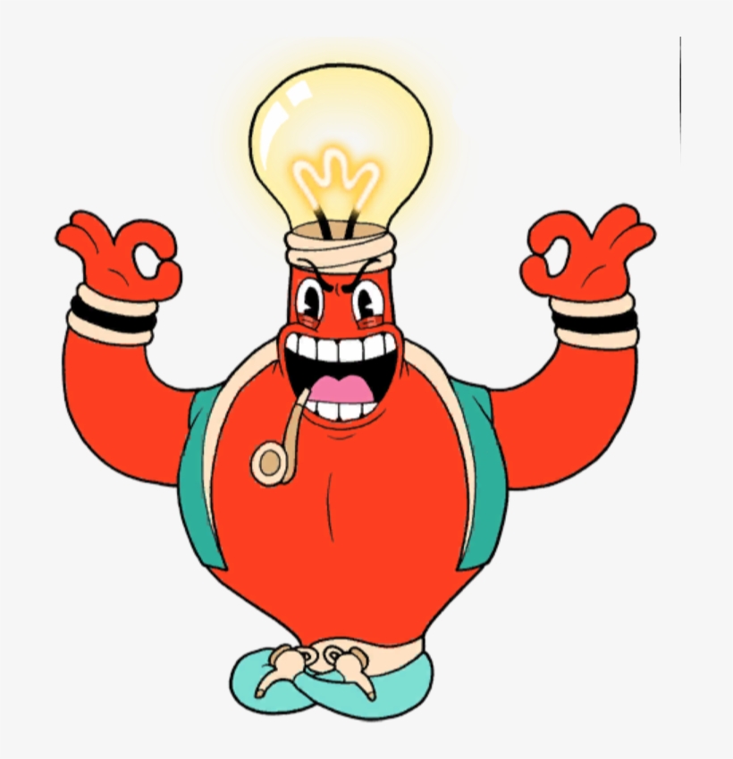 Djimmi The Great Idea - Cuphead Djimmi The Great, transparent png #441643