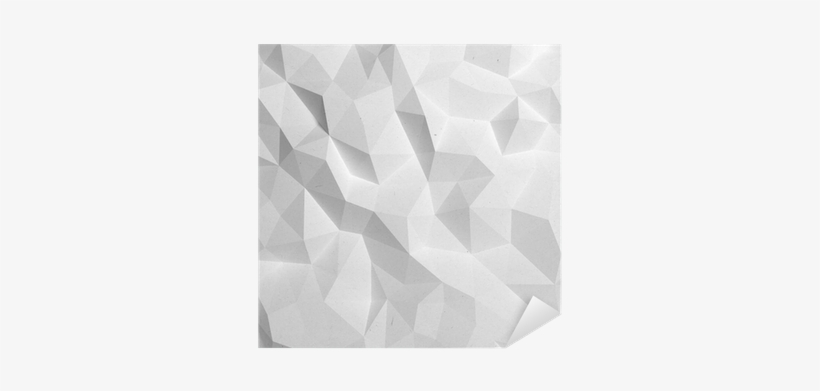 Abstract White Triangle 3d Geometric Paper Background - Triangle, transparent png #441648